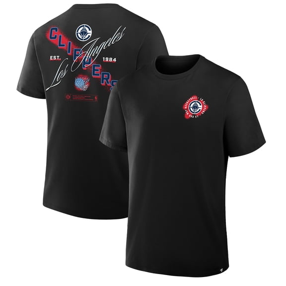 Men's Black LA Clippers SOS T-Shirt