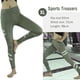 thumbnail image 1 of Mujeres Deportes Gimnasio Yoga Correr Fitness Leggings Pantalones Entrenamiento Pantalones Atléticos (Verde XL), 1 of 4