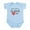 Sky Blue, variant on CafePress - Somebody In Los Angeles Loves Me Infant Bodysuit - Baby Light Bodysuit, Size Newborn - 24 Months
