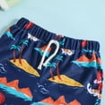 thumbnail image 4 of GYRATEDREAM Baby Boys Swim Trunks Infant Toddler Compression Liner Swim Shorts Quick Dry Bathing Suit with Boxer Brief Swimwear for 6 Months-4 Years, 4 of 7