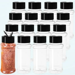 Ovzne Plastic Spice Jars Clear and Safe Plastic Bottle Containers with Shaker Lids for Storing Spice Herbs and Seasoning Powders BPA Free 2024 Clearance Sales Walmart