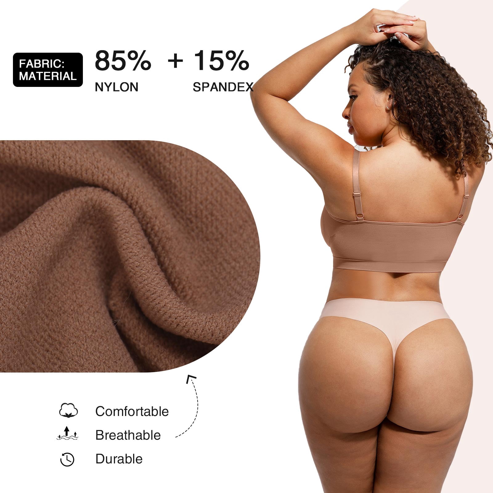 FeelinGirl Everyday Wireless Soft Unlined Bra for Women