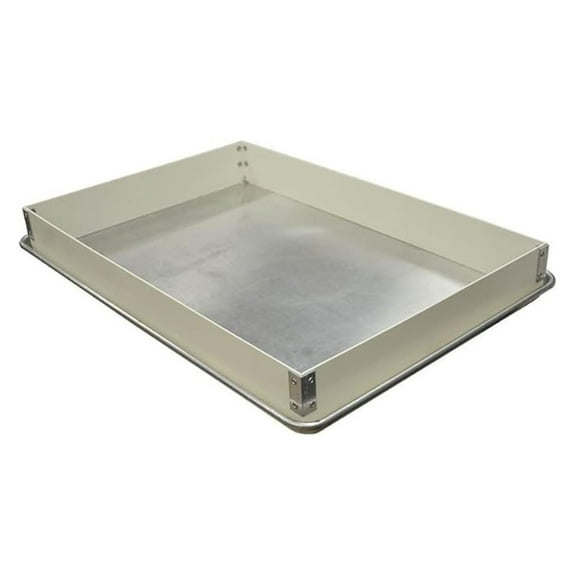 Full Size Pan Extender 18x26x3 Inch - White Kitchen Baking Sheet Pan Extensions for Oven, Cookware, Sheet Pans, Roasting Pans, Drip Pans