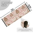 thumbnail image 5 of Yayeee Runner Rug for Bedroom 2'x6' Machine Washable Hallway Non Slip Mat, Pink Candy House, 5 of 8