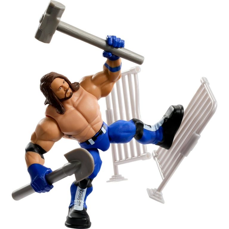 WWE AJスタイルズ & アンダーソン & ギャローズ フィギュア 3体セット 2024 WWE Mattel Knuckle Crunchers Series 3 AJ Styles