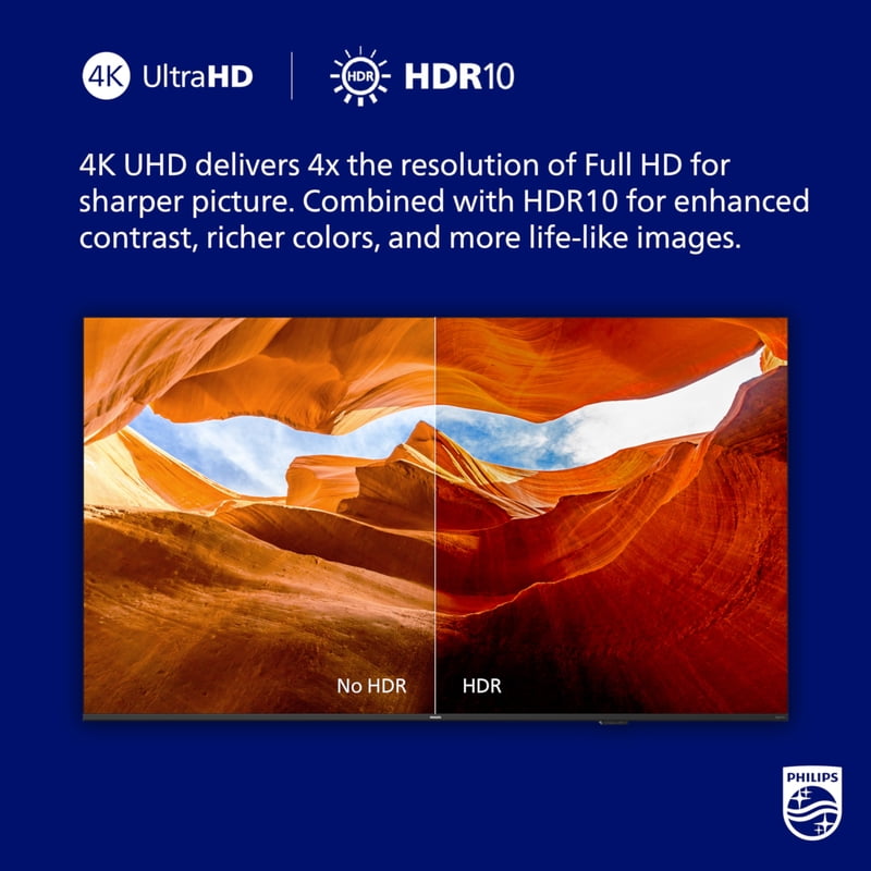 Philips 55" Class 4K UHD Ambilight Roku Smart TV (55PUL7875/F7) gallery view