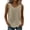 #0238-Beige, variant on Linen Shirts for Women Embroidery 3/4 Sleeve Floral Flower Button Up Crewneck Summer Spring Casual Tops