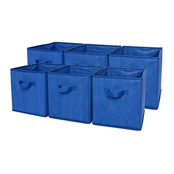 Sodynee® Foldable Cloth Storage Cube Basket Bins Organizer Containers