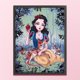 thumbnail image 1 of Cuadros Decorativos Bordado completo Hilo de algodón ecológico 11CT Impreso Blancanieves Kit de punto de cruz (3) Wdftyju embutido en tela, 1 of 1