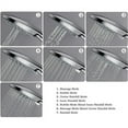 thumbnail image 3 of Handheld Shower Head with Universal Massage, 7 Spray Settings, Self-Cleaning Nozzle Prevents Scale Buildup, Art And Quality Design, Easy Installation on All Standard Shower Arms, 3 of 5