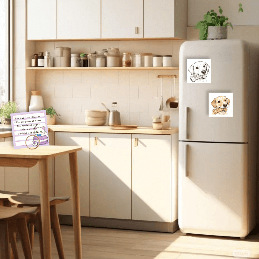 100 Pcs Double-Sided Coloring Sticky Notes: Original Unique Patterns, One Side Coloring One Side Writing