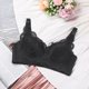 thumbnail image 3 of Plus Size Lace Bra for Women Coverage Figure Wireless Full Minimizer Wirefree Bras Black C 44 Unique Bargains Sujetadores Básicos, 3 of 6