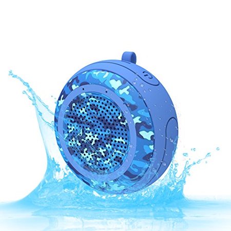 CYBORIS IPX7 Waterproof Outdoor Bluetooth Speaker Swimming Pool Floating Portable Mini Speakers Wireless