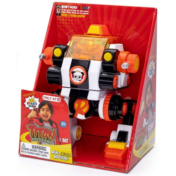 Ryan's World Titan Universe Mini Mecha Machine Set