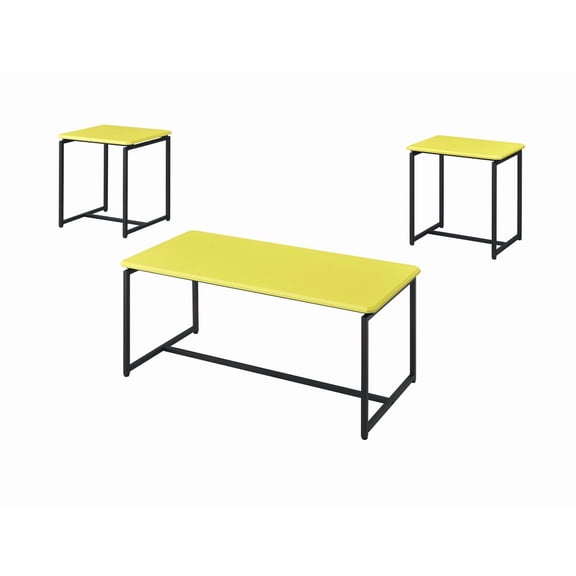 Exhilarating GT 3 Piece Coffee Table Set: Strong, Stylish, and Attention-Grabbing