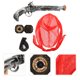 thumbnail image 4 of KAKOWELY juego de pañuelo para la cabeza con temática pirata, conjunto de disfraz de pirata, pañuelo para la cabeza para cosplay de fiesta con temática pirata, 4 of 4
