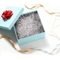 thumbnail image 2 of Ofertas Únicas Relleno de hierba de rafia de 7.05 oz Relleno de papel triturado para Navidad y Pascua Gris, 2 of 5