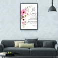 thumbnail image 2 of Psalm 951 with Pink Flower Printable Artoh Come Us Sing Print Christmas Bible Verse Wall Art Room Decorative Poster Landscape Painting Decoration, 2 of 6