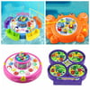 4 Styles Kids Toys Electric Rotating Magnetic Magnet Fishing Fish Toy Game Gifts