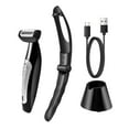 thumbnail image 2 of Afeitadora de pelo para espalda perfecl mango plegable lavable carga USB, 2 of 8