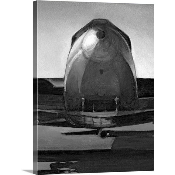 Great BIG Canvas | "Vintage Flight II" Canvas Wall Art - 18x24