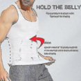 thumbnail image 3 of Men's Body Shaper Slimming Tummy Vest Thermal Compression Shirts Sleeveless Tank Top, 3 of 3
