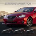 thumbnail image 4 of Ikon Motorsports Headlights Compatible with 06-13 Lexus IS250/IS350/IS F All Model 21 IS F-sport Style LED Head Lights Black Housing, 4 of 9