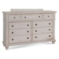 thumbnail image 2 of American Woodcrafters Sedona Vintage Style 9 Drawer Dresser with Optional Mirror, 2 of 2