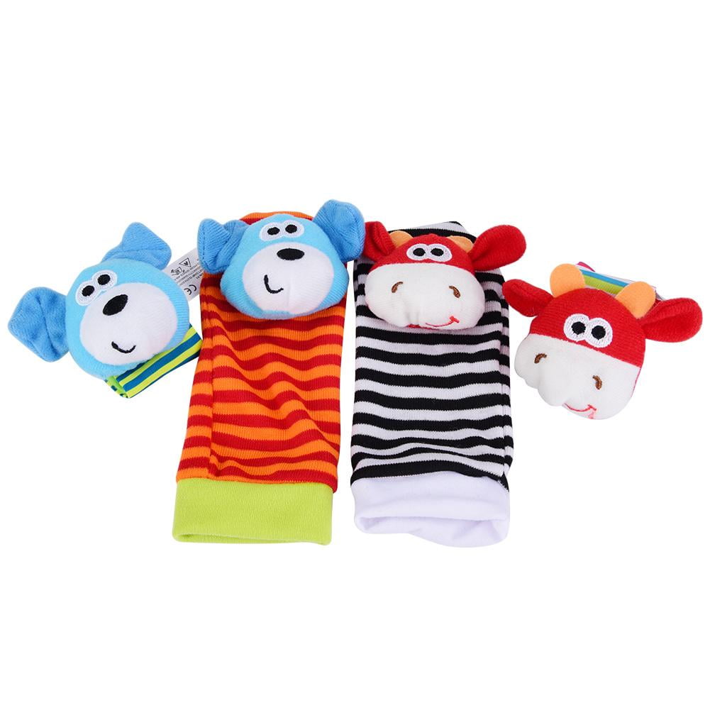 infant rattle socks