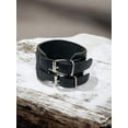 thumbnail image 3 of Leather Cuff Buckle Bracelet | Stylish and Durable, 3 of 5