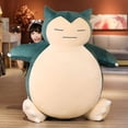 thumbnail image 2 of Peluches de Pokemon Snorlax de 30-50cm, muñecos de peluche de monstruos de bolsillo de dibujos animados, muñeco de elfo de Snorlax de Anime Kawaii, regalo de cumpleaños para niños y niñas, 2 of 5
