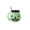 Green#8, variant on Halloween Pumpkin Pint Holder for Ice Cream Cups, Reusable 3D Printed Dessert Sleeve with Jack O Lantern Face, Fun Party Decoration and Seasonal Gift Idea(NO Spoon,Black)