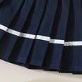 thumbnail image 5 of Amidoa Girls 2 Piece Outfits Summer Clothes Cute T-Shirts Sleeveless and Skirt Kids Clothing Sets Blue Size 18, 5 of 9