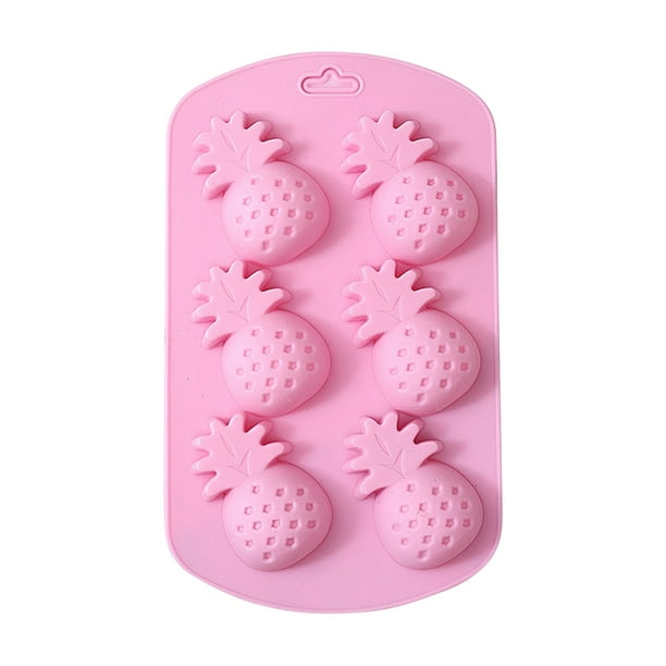 Molde de Hielo con Forma de Fruta Bandeja de Silicona de Grado Alimenticio para Comida de Bebé, Chocolate, Gelatina, Repostería de Mini Postres, Herramienta de Cocina Flexible Antiadherente, Paquete