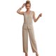 thumbnail image 1 of Conjunto 2 Piezas Elegante, Chaleco Abotonado y Pantalón de Pierna Ancha, Look Moderno para Mujer, 1 of 5