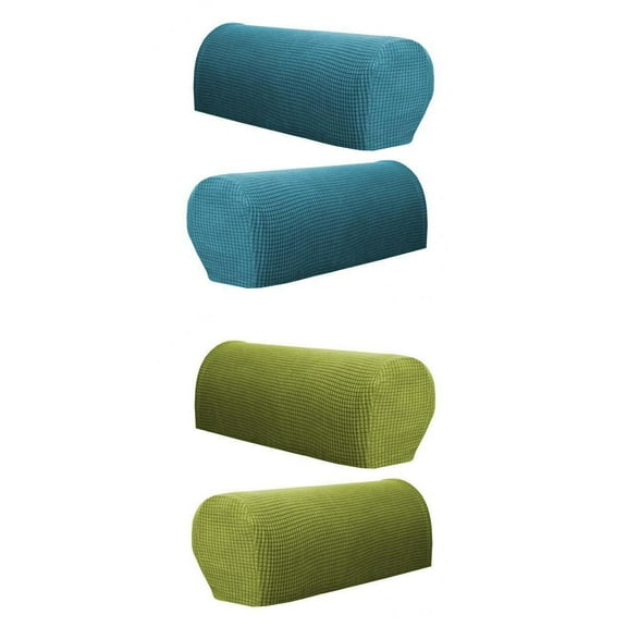 2 Pair () dirty Elastic Sofa Armrest Covers Slipcovers