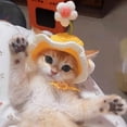 thumbnail image 5 of FeiFu Hand-Woven Pet Hat Headwears Cute Knitted Cap for Cats Dogs Fashion Pet Accessory for Daily Wear Holiday Party Decoration, 5 of 6