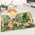 thumbnail image 6 of Ryvnso Floral Birds Bathroom Tray Vanity Countertop Trays Acrylic Organizer, 6 of 7