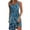 #1 Blue, variant on PBFRDSJ Womens Summer Dresses Sleeveless V-Neck Henley Buttons Midi Sundress Fitted Vintage Floral Dress for Date Night,Party