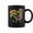 Black, variant on Mardi Grawr Begin Dinosaur T Rex Mardi Gras Coffee Mugs
