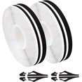 thumbnail image 1 of LAICAIW Car Vinyl Pinstriping Tape, 2pack Stripe Decals Car Stickers Auto Striping Tape Emblems Trim for Motorcycle Home DIY Door Musical Instrument 32Ft (9.8m) (Black), 1 of 7