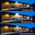 thumbnail image 4 of Xihbxyly Lámpara Solar de Pared con Sensor de Movimiento de 30 Led, Foco Giratorio de 360°, Resistente Al Agua Ip65, Iluminación para Exteriores, Patio y Jardín, Fácil Instalación, Material Abs Durad, 4 of 7