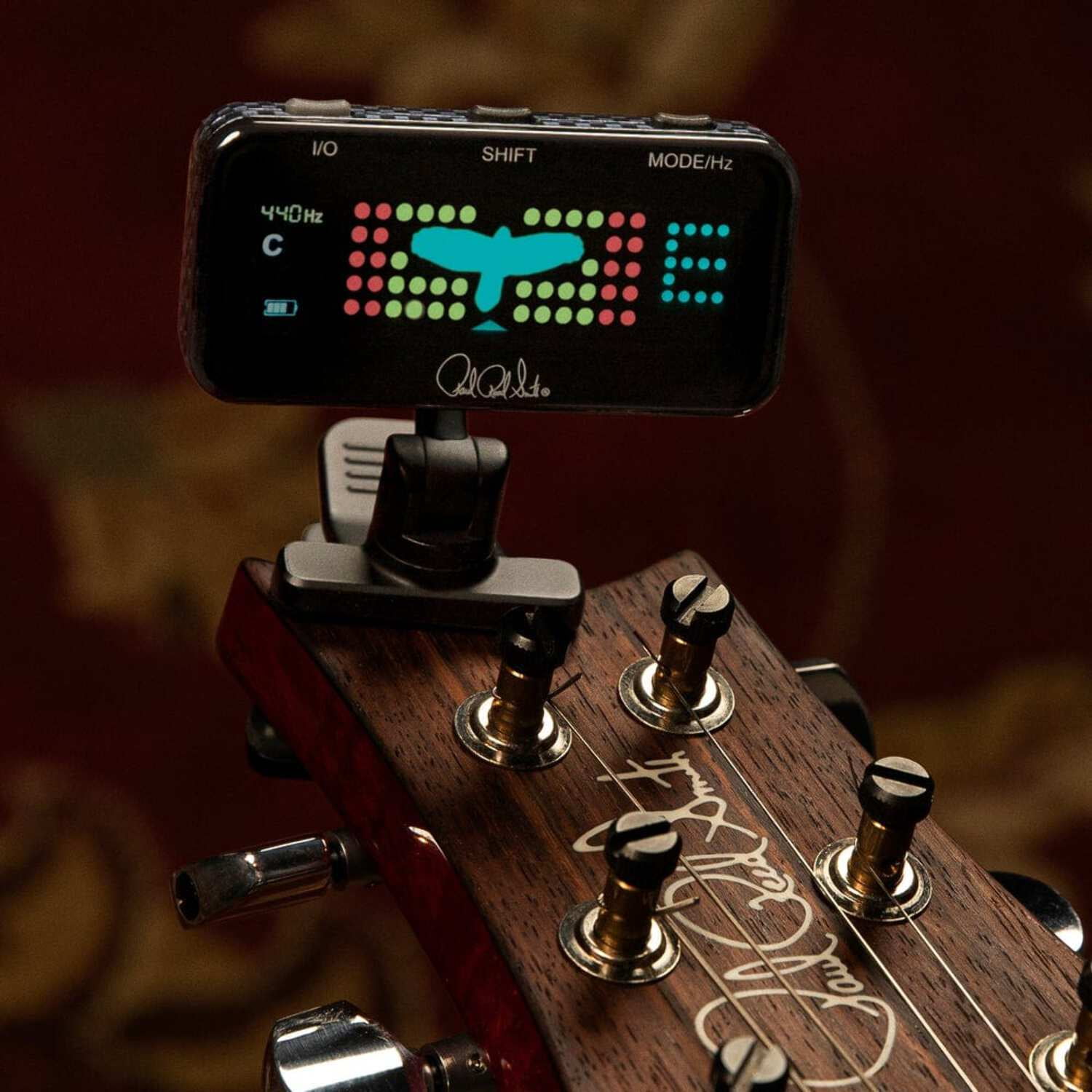 PRS Rechargeable Guitar/Bass Tuner Clip-on