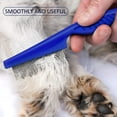 thumbnail image 4 of acdanc 6 Pieces Pet Lice Combs Dog Grooming Flea Comb Cat Tear Stain Comb for Removal Dandruff, 4 of 7
