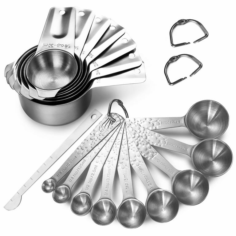 Spice Measuring Spoon Set of 6 – Honeycomb Kitchen Shop