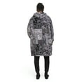 thumbnail image 5 of Dogg Supply by Snoop Dogg Men's Original Oversized Wearable Blanket with Kangaroo Pocket, 5 of 7