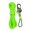 Green, variant on 4mm Tent Guy Rope with Pulley Aluminum Alloy Self Locking Adjuster, Tent Tie Downs Rope, Hanger Guide Rope for Tent Gardening Khaki
