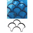 thumbnail image 2 of Home Garden DIY Plastic Molded Paving Mold Pavement Maker Mould Style 1, 2 of 9