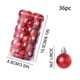 thumbnail image 3 of Fiudx Adornos Navideños, Bolas de Plástico Irresponsables, Adornadas Multicolores para Árbol, Bolas de Purpurina de Gran Tamaño, para Fiestas En Hoteles, Regalo Familiar, Diseño para Fiestas., 3 of 7