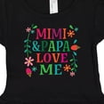 thumbnail image 4 of Inktastic Mimi and Papa Love Me Girls Baby Dress, 4 of 5